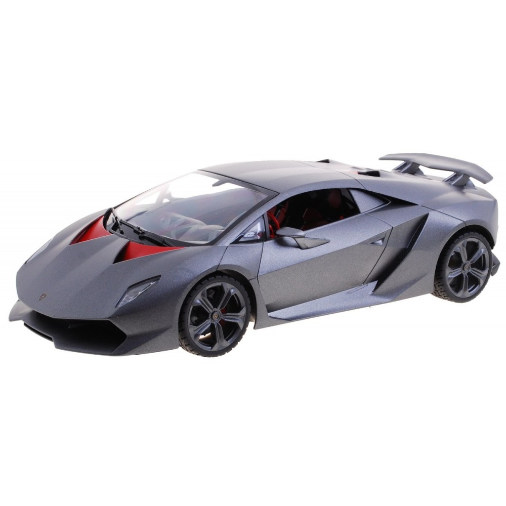 Rastar RC Auto Lamborghini Sesto Elemento 1:14 na diaľkové ovládanie, sivé matné
