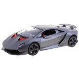Rastar RC Auto Lamborghini Sesto Elemento 1:14 na diaľkové ovládanie, sivé matné