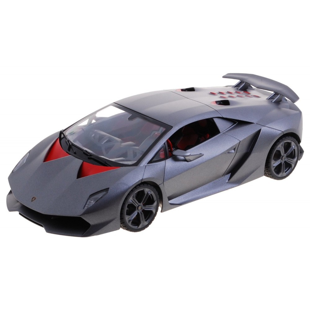 Rastar RC Auto Lamborghini Sesto Elemento 1:14 na diaľkové ovládanie, sivé matné