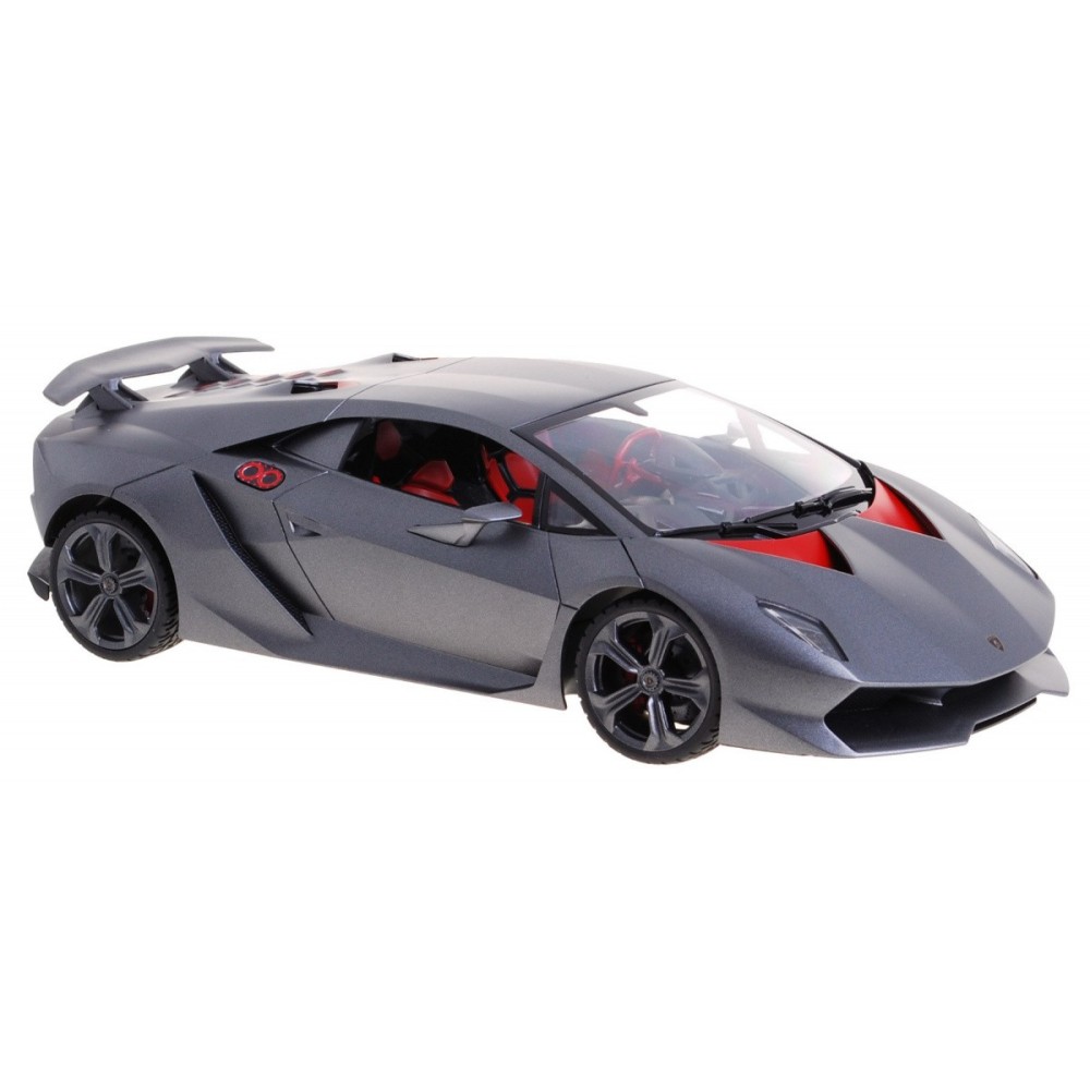 Rastar RC Auto Lamborghini Sesto Elemento 1:14 na diaľkové ovládanie, sivé matné