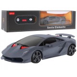 Rastar RC Auto Lamborghini Sesto Elemento 1:24 na diaľkové ovládanie, sivé matné
