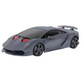 Rastar RC Auto Lamborghini Sesto Elemento 1:24 na diaľkové ovládanie, sivé matné