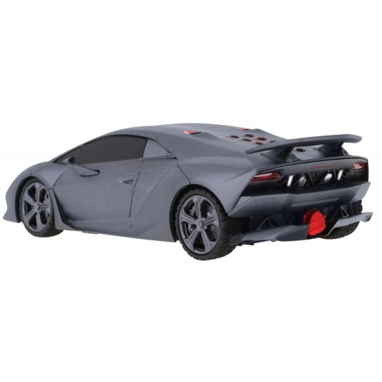 Rastar RC Auto Lamborghini Sesto Elemento 1:24 na diaľkové ovládanie, sivé matné