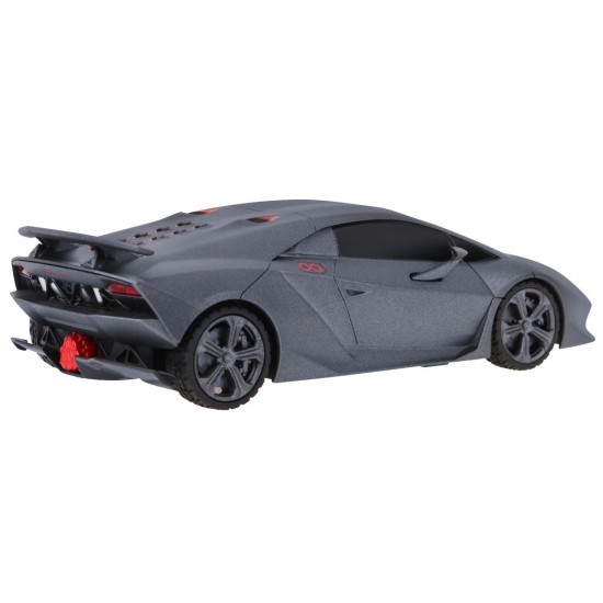 Rastar RC Auto Lamborghini Sesto Elemento 1:24 na diaľkové ovládanie, sivé matné