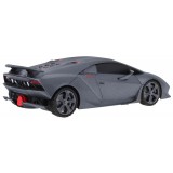 Rastar RC Auto Lamborghini Sesto Elemento 1:24 na diaľkové ovládanie, sivé matné
