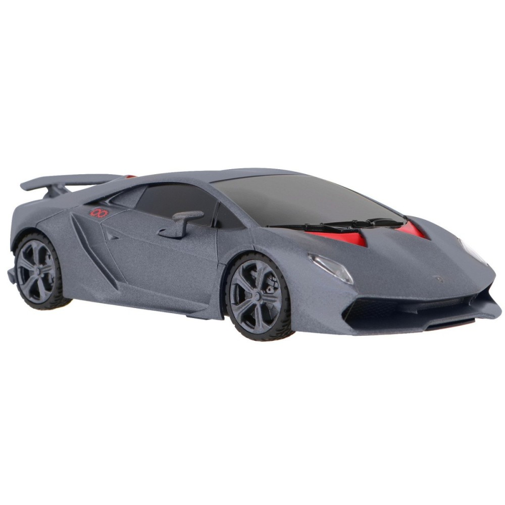 Rastar RC Auto Lamborghini Sesto Elemento 1:24 na diaľkové ovládanie, sivé matné