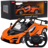 Rastar RC Auto McLaren Senna 1:14 na diaľkové ovládanie so sveltom, oranžové