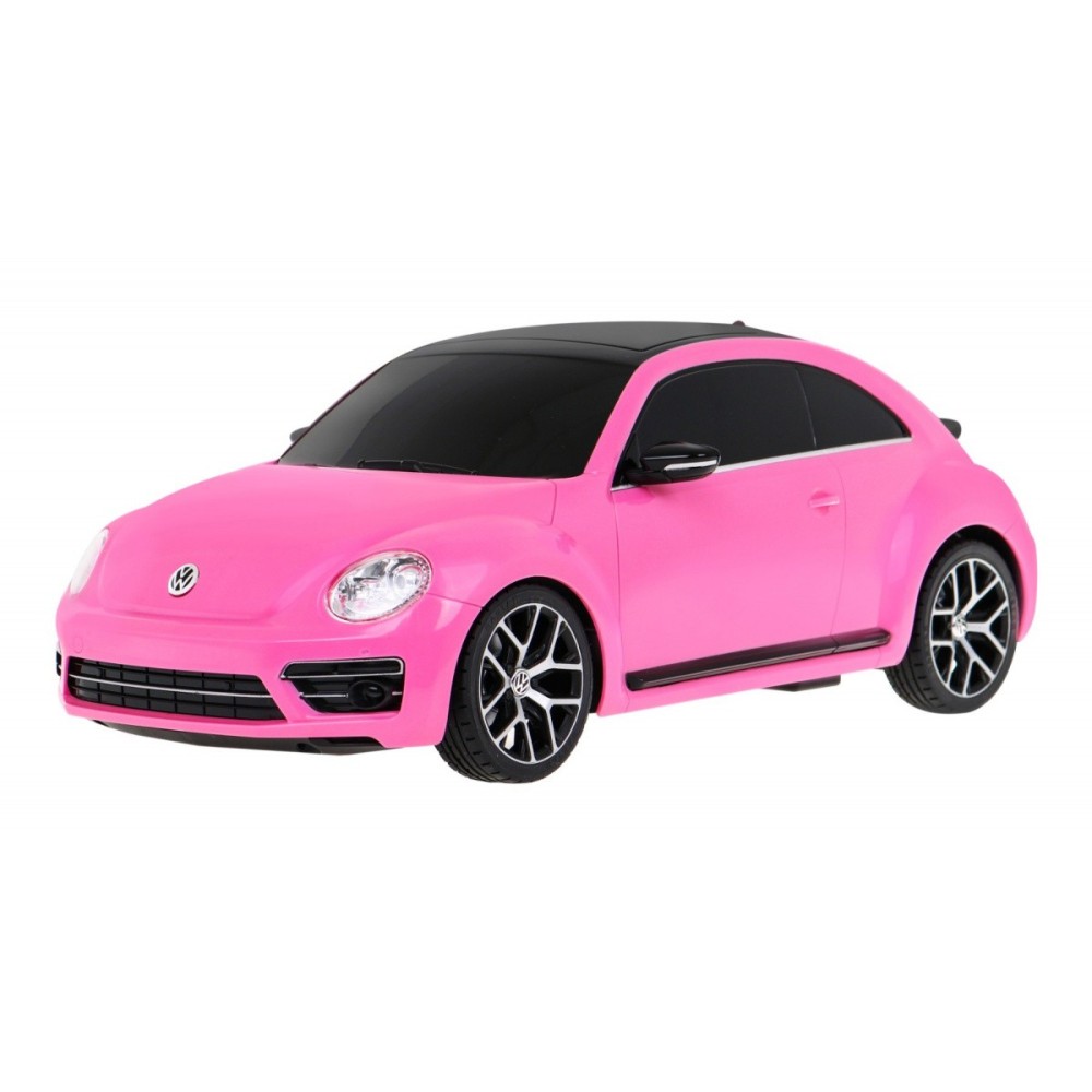 Rastar RC Auto Volkswagen Beetle 1:14 na diaľkové ovládanie + Led Svetlá, ružové