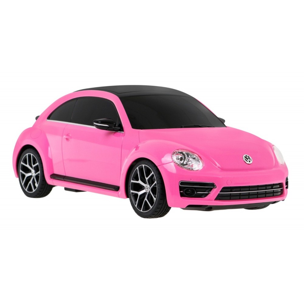 Rastar RC Auto Volkswagen Beetle 1:14 na diaľkové ovládanie + Led Svetlá, ružové