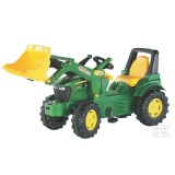 Šľapací traktor John Deere 7930 + predný nakladač, Rolly Toys, od 3 do 8 rokov