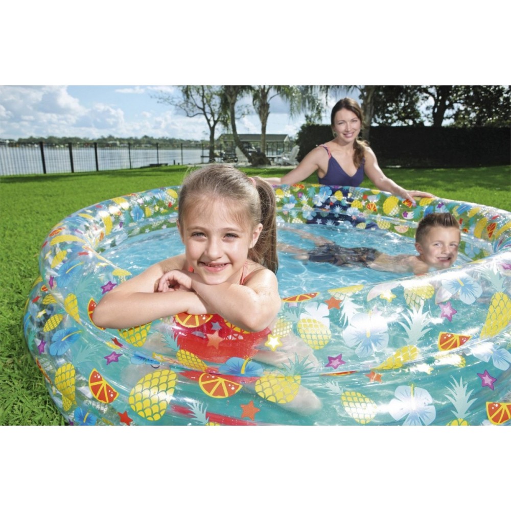 Bestway 51048 Nafukovací okrúhly bazén pre deti Ovocie 170 cm x 53 cm