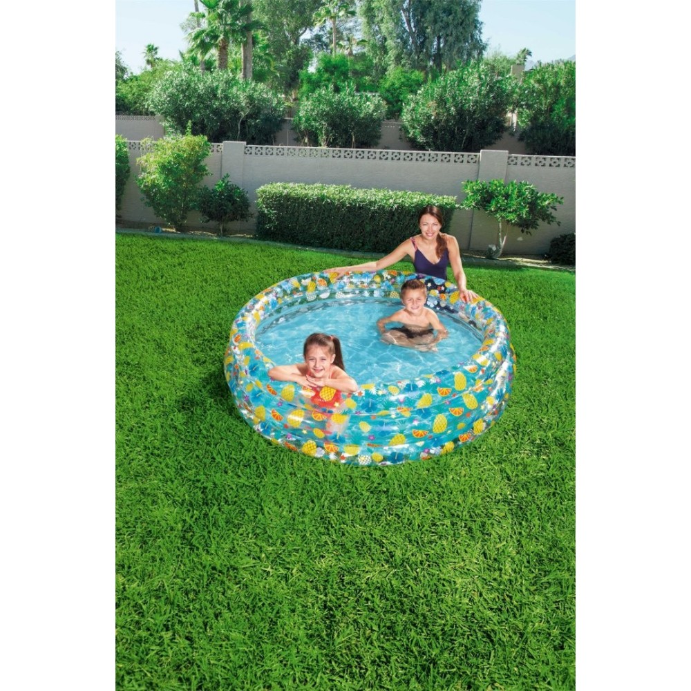 Bestway 51048 Nafukovací okrúhly bazén pre deti Ovocie 170 cm x 53 cm