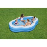 Bestway 54409 Detský Nafukovací bazén so sedačkami a oknom 270cm x 198cm