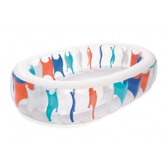 Bestway 54066 Nafukovací bazén pre deti Elipsa 229cm x 152cm 