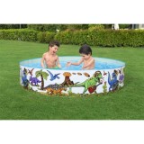 Bestway 55022 Samorozkladací Detský bazén Dinosaurus 183cm