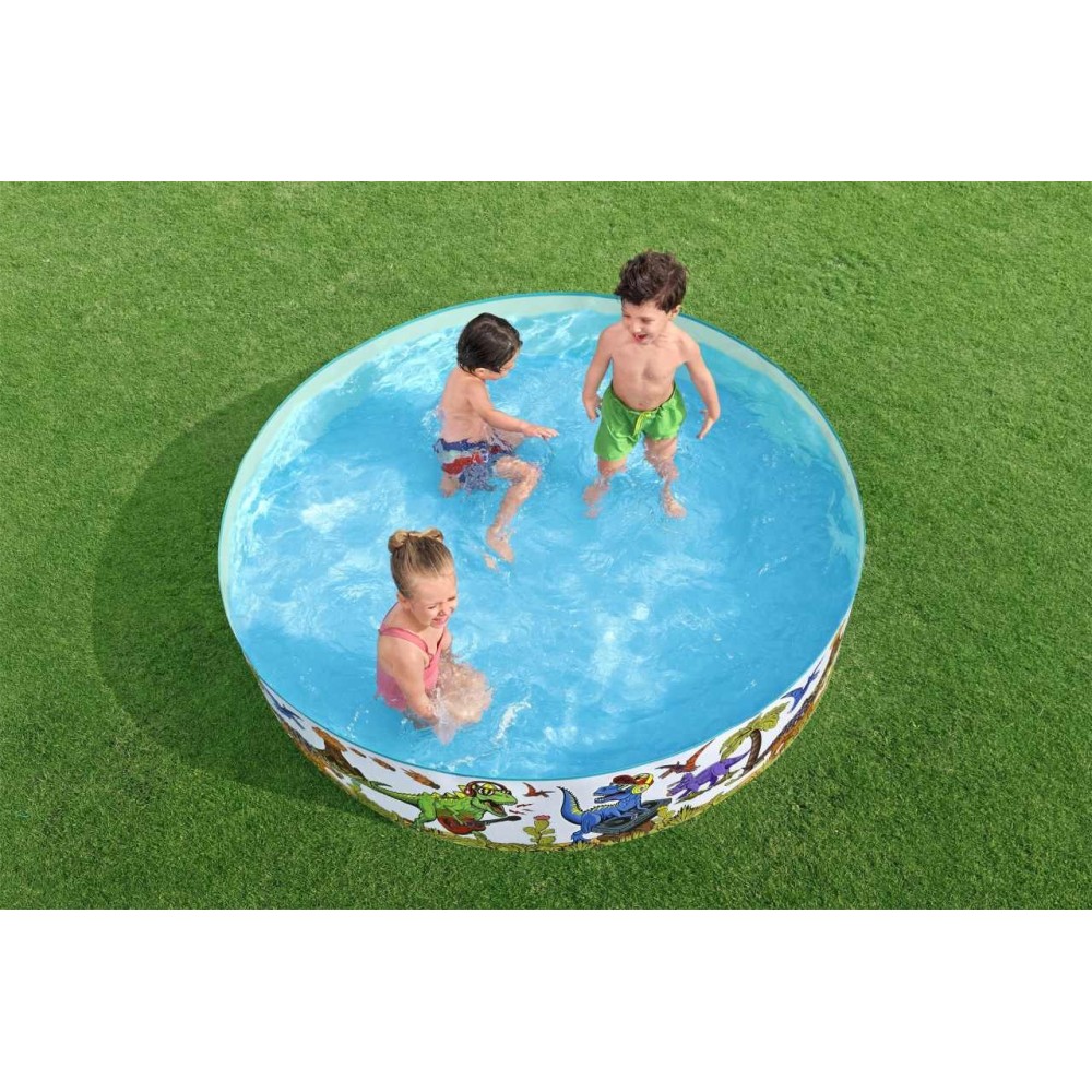 Bestway 55022 Samorozkladací Detský bazén Dinosaurus 183cm