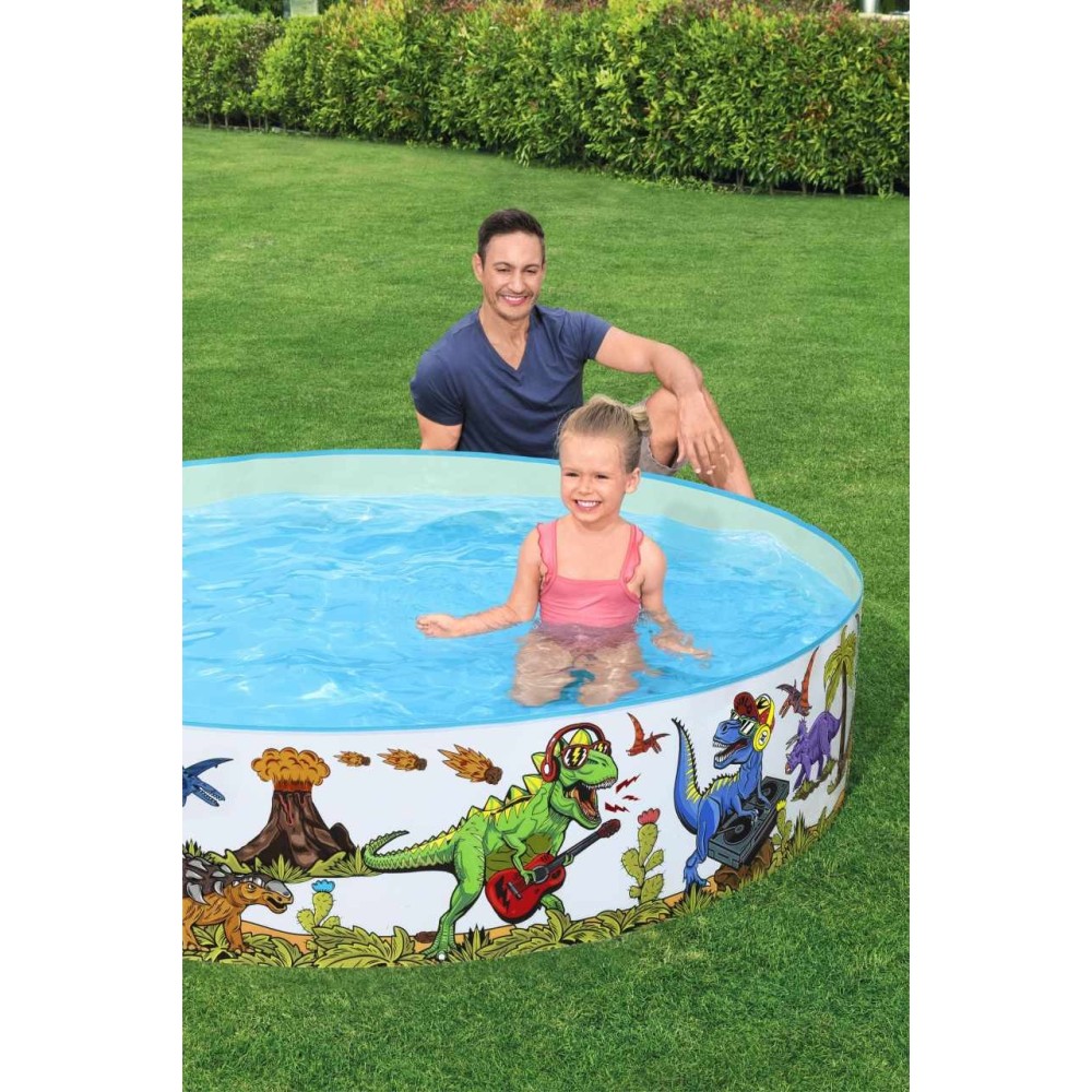 Bestway 55022 Samorozkladací Detský bazén Dinosaurus 183cm