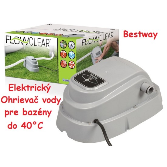 Bestway 58259 Ohrievač vody do 40C, elektrický ohrev pre nadzemné bazény