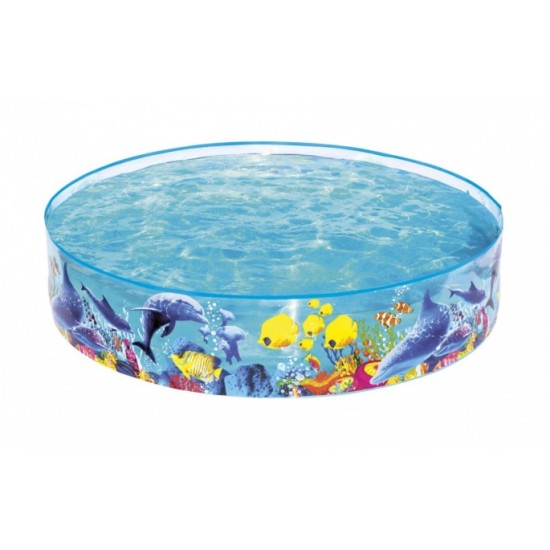 Bestway Samorozkladací Detský bazén 183cm x 38cm 55030