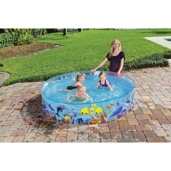 Bestway Samorozkladací Detský bazén 183cm x 38cm 55030