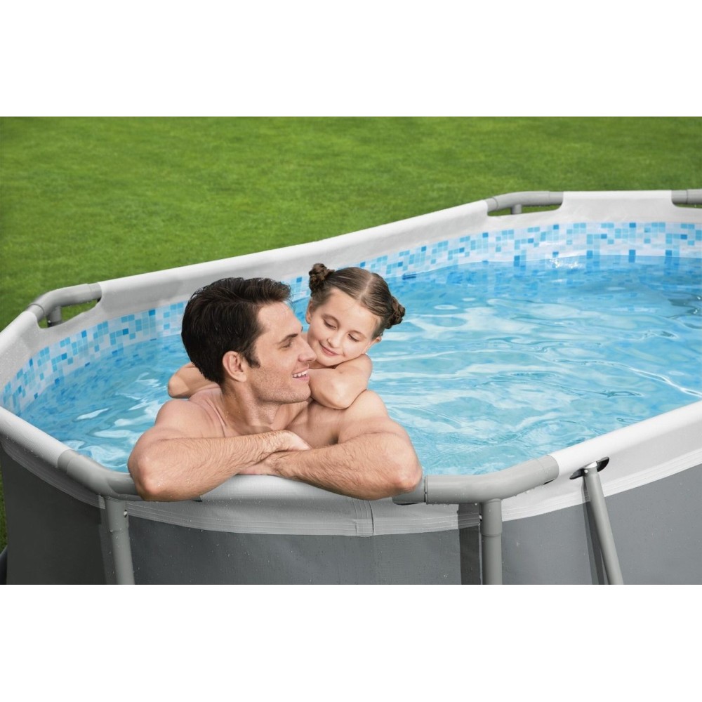 Bestway 5614A Bazén s kovovou konštrukciou Power Steel 305 x 200 x 84 cm + filtračné čerpadlo