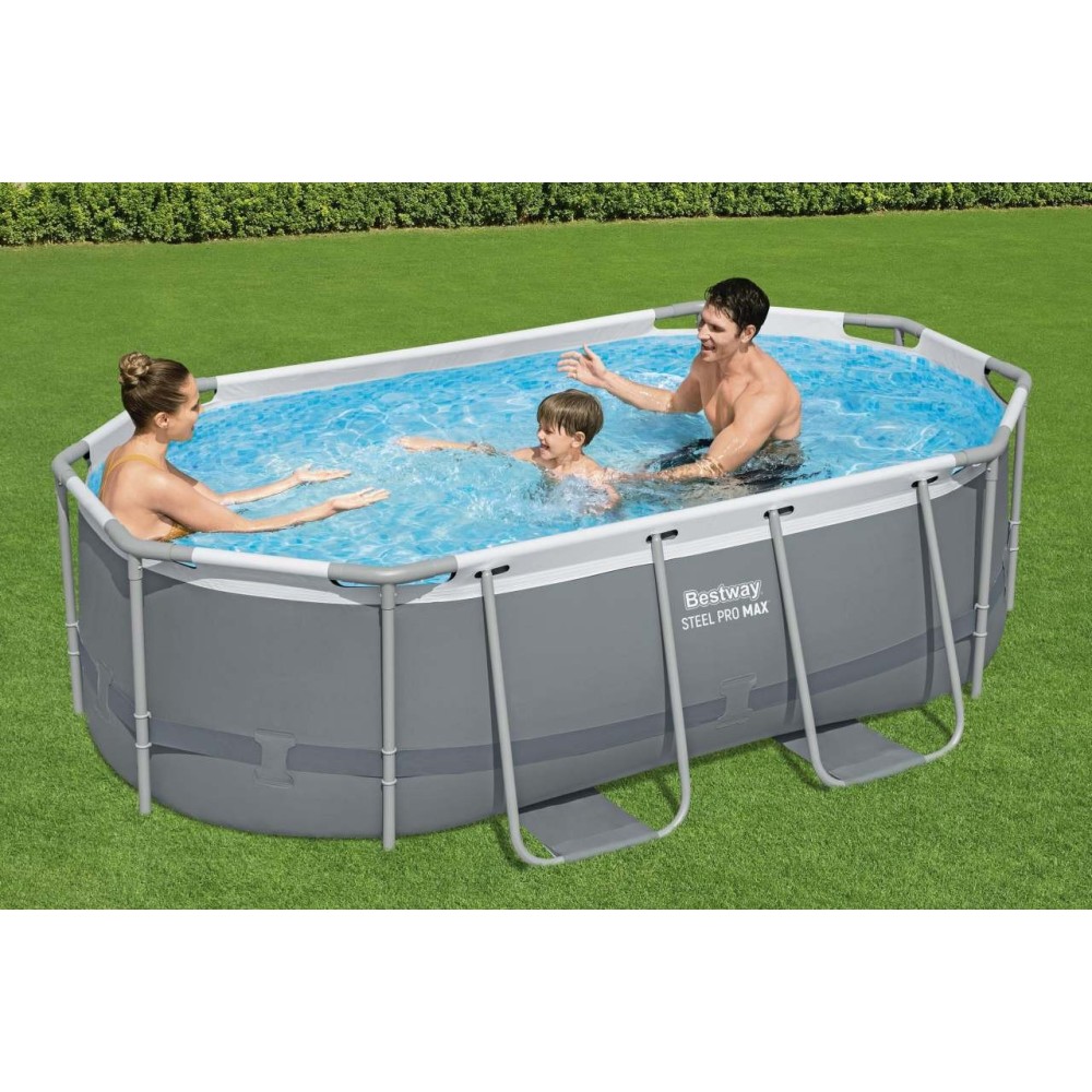 Bestway 5614A Bazén s kovovou konštrukciou Power Steel 305 x 200 x 84 cm + filtračné čerpadlo