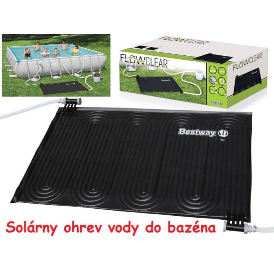 BESTWAY 58423 solárny ohrev ohrievač vody do bazéna 1,1m x 1,71 m