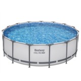 Bestway 56438 BAZÉN s Kovovou konštrukciou 6v1 457cm x 122cm + rebrík + filtračné čerpadlo + plachta