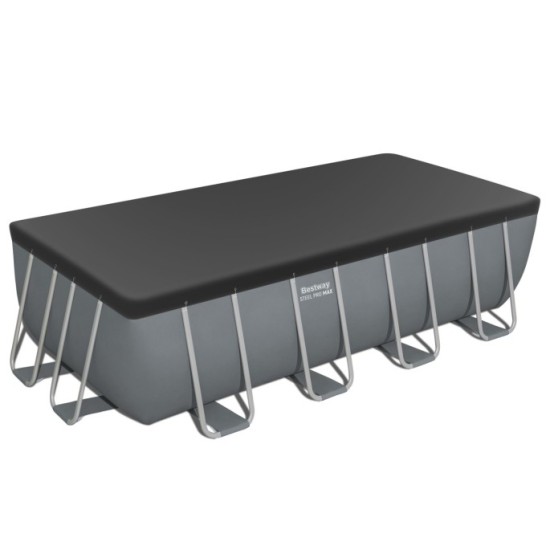 Bestway 56670 Bazén s Kovovou konštrukciou Steel Pro MAX 488x244x122cm + filtračné čerpadlo + rebrík + plachta