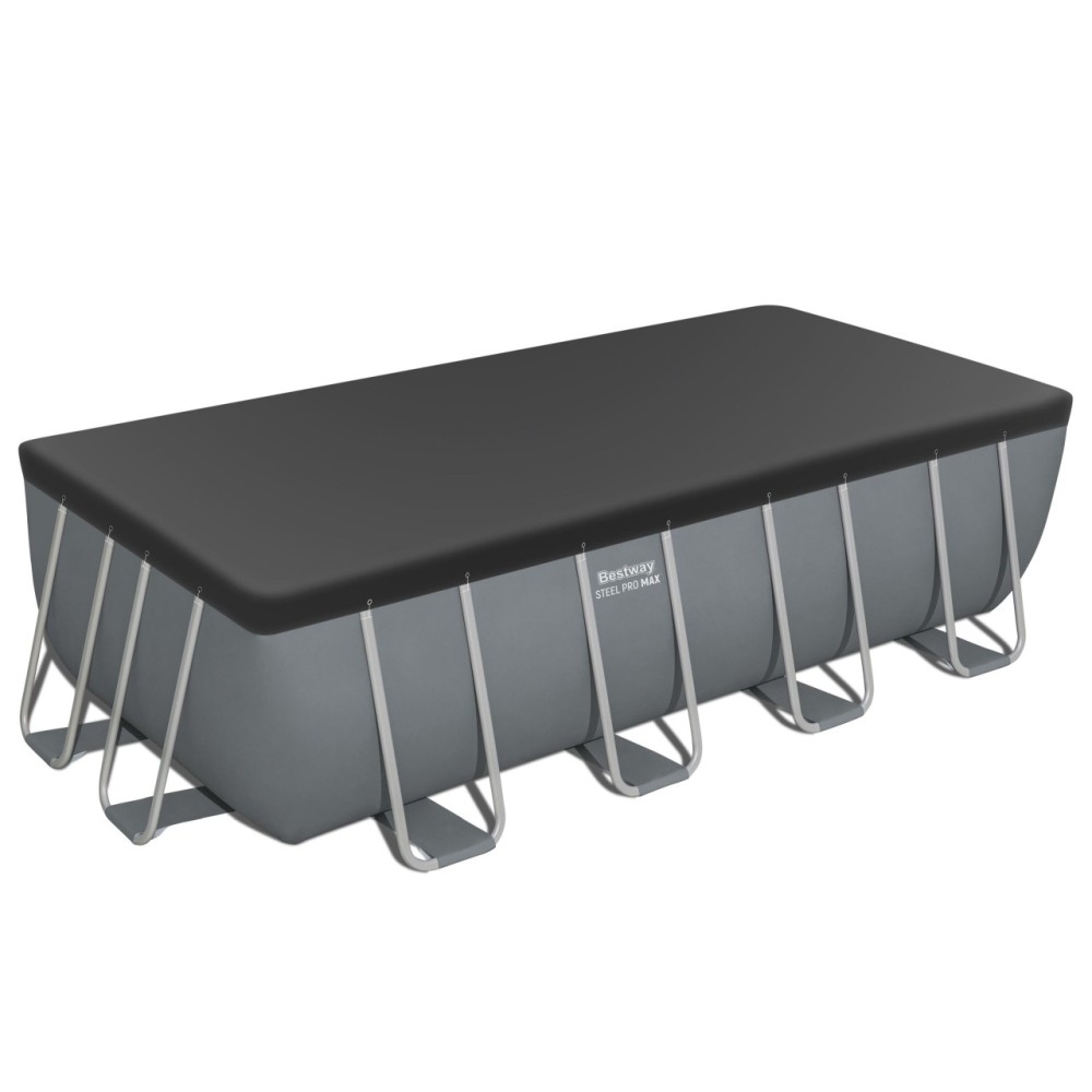 Bestway 56670 Bazén s Kovovou konštrukciou Steel Pro MAX 488x244x122cm + filtračné čerpadlo + rebrík + plachta