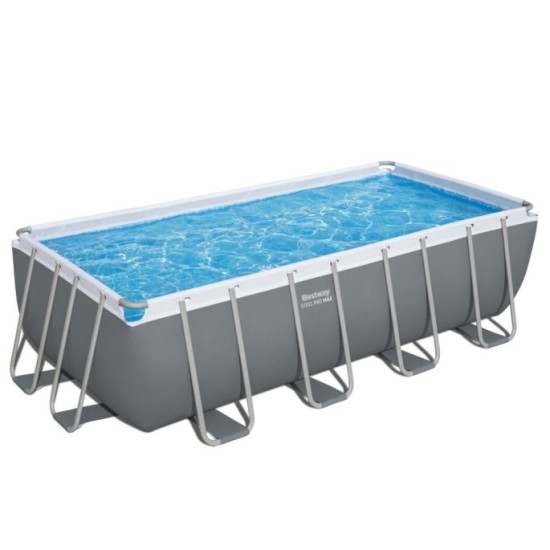 Bestway 56670 Bazén s Kovovou konštrukciou Steel Pro MAX 488x244x122cm + filtračné čerpadlo + rebrík + plachta
