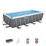 Bestway 56670 Bazén s Kovovou konštrukciou Steel Pro MAX 488x244x122cm + filtračné čerpadlo + rebrík + plachta