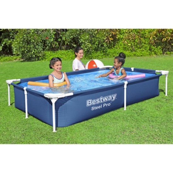 Bestway 56401 Bazén pre deti Steel Pro 221 x 150 x 43 cm