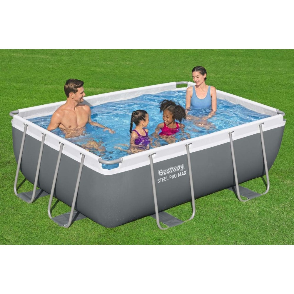 Bestway 56629 Bazén s Kovovou konštrukciou Steel Pro MAX 282x196x84cm s filtračným čerpadlom 1249 l/h