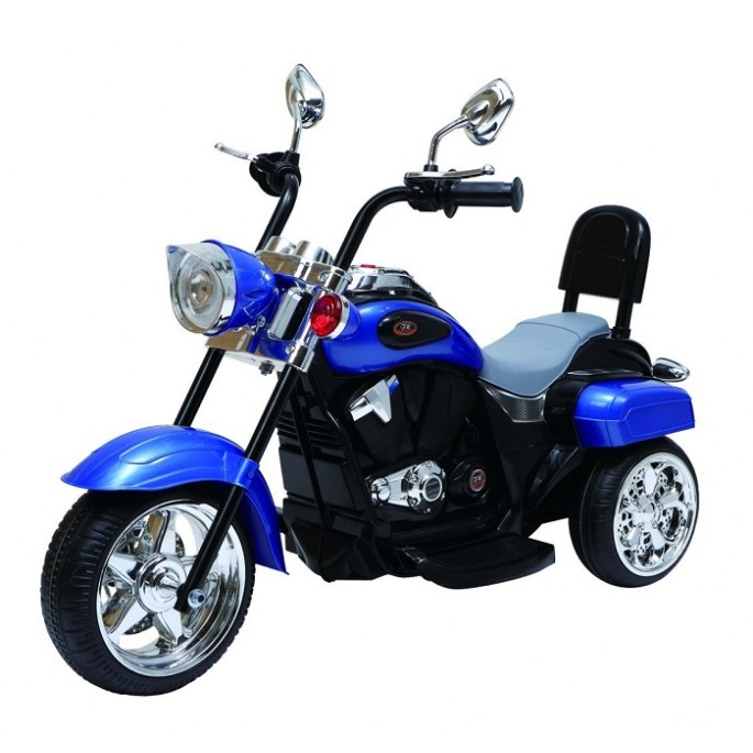 JOKO Elektrická motorka Chopper, modrá