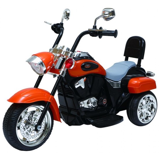 JOKO Elektrická motorka Chopper, oranžová