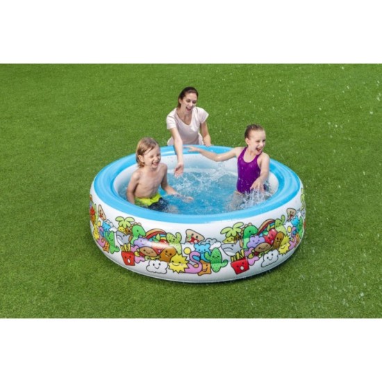 Bestway 51121 Detský nafukovací bazén Postavičky Charcter 152 x 51cm