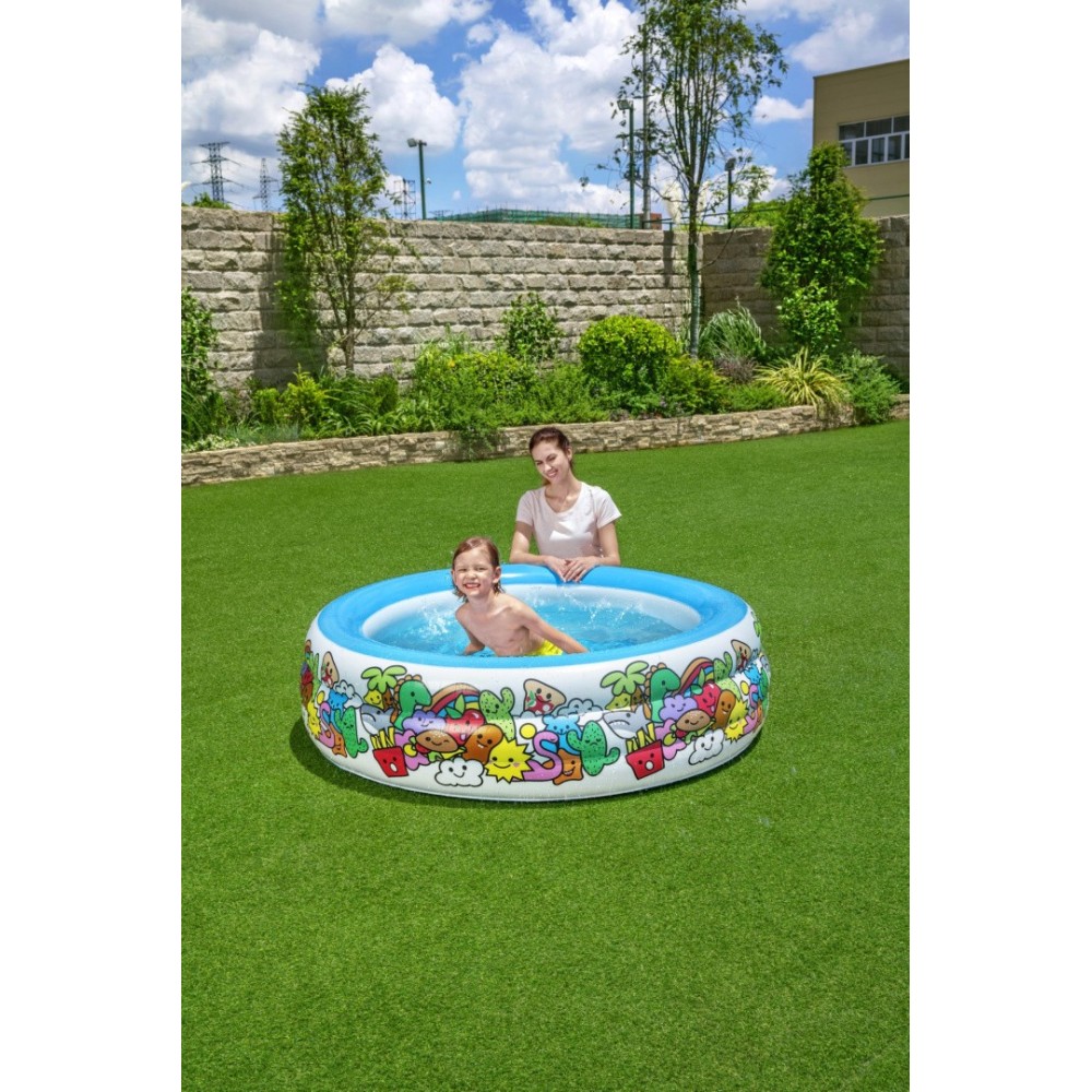 Bestway 51121 Detský nafukovací bazén Postavičky Charcter 152 x 51cm