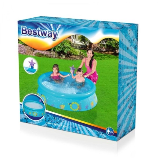 Bestway 57326 Detský bazén Rybky 152 x 38 cm s Fontánou