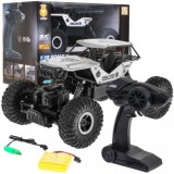 JOKO RC Autíčko Jeep Crawler Monster 1:18 4x4, dosah 40m, strieborné