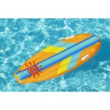 Bestway 42046 Nafukovačka v tvare Nafukovacej dosky Sunny Surf 114 cm x 46 cm, oranžová