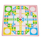 JOKO Sada Drevené kocky Princezná na zámku + Puzzle + vedro s vkladačkou