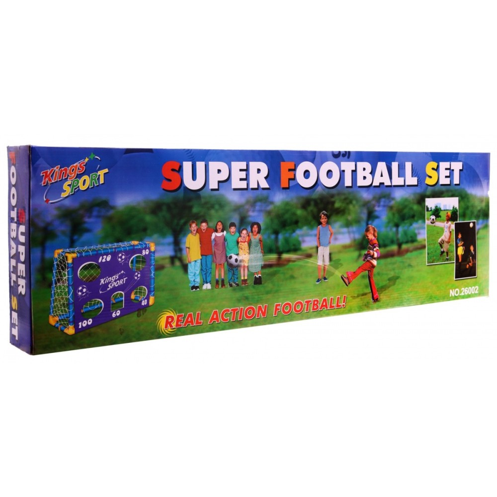 JOKO Futbalová tréningová bránka 135cm + 4 vesty + lopta + pumpa