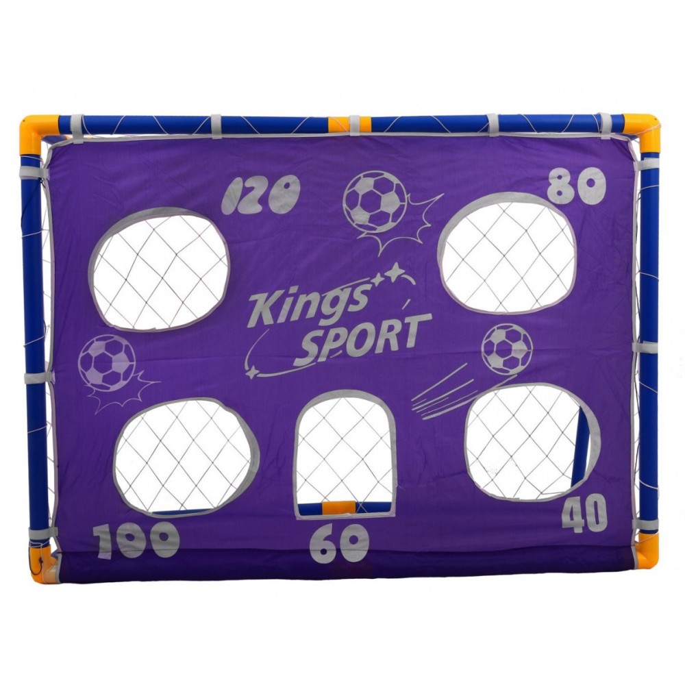JOKO Futbalová tréningová bránka 135cm + 4 vesty + lopta + pumpa