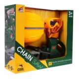 JOKO Sada Detská motorová píla, rukavice, okuliare a prilba 4v1