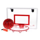 JOKO Basketbalový kôš na dvere s loptou a pumpou, priesvitný Basketball Table