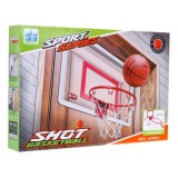 JOKO Basketbalový kôš na dvere s loptou a pumpou, priesvitný Basketball Table