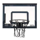 JOKO Elektronický basketbalový kôš s počitadlom so svetlom a zvukom, priehľadný