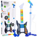 JOKO Detská elektrická gitara + mikrofón na stojane