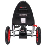 JOKO Šľapacia Motokára s nafukovacími kolesami F8-1, s voľnobehom, nosnosť 60kg, od 5 do 12 rokov, červená